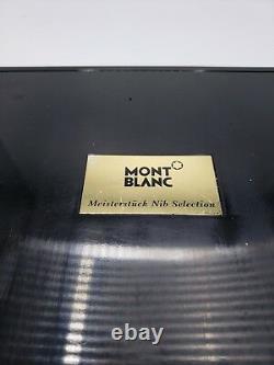 Montblanc Meisterstuck 9 Fountain Pen Tester Nib Selection Set