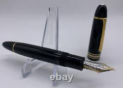 Montblanc Meisterstuck Fountain Pen, No. 149 14K 4810 585 Fine Nib