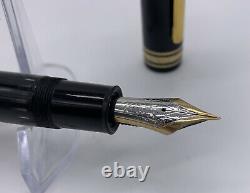 Montblanc Meisterstuck Fountain Pen, No. 149 14K 4810 585 Fine Nib