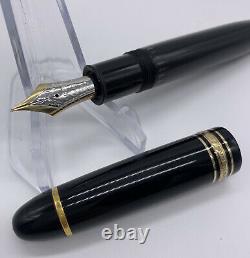 Montblanc Meisterstuck Fountain Pen, No. 149 14K 4810 585 Fine Nib