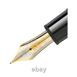 Montblanc Meisterstück Gold-Coated Fountain Pen 149 Nib B #115385 New