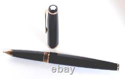 Montblanc Meisterstück No. 14 Fountain Pen-14 k Gold Black Resin