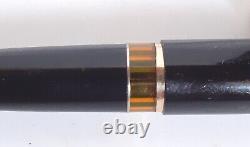 Montblanc Meisterstück No. 14 Fountain Pen-14 k Gold Black Resin