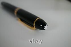 Montblanc Meisterstuck No 149 Black Fountain Pen & Box 14K Germany