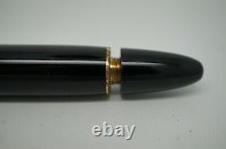 Montblanc Meisterstuck No 149 Black Fountain Pen & Box 14K Germany