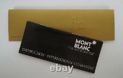 Montblanc Meisterstuck No 149 Black Fountain Pen & Box 14K Germany