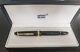 Montblanc Meisterstuck P146 Gold Le Grand Fountain Pen New & Authentic