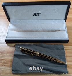 Montblanc Meisterstuck Solitaire Gold & Black Fountain Pen 35979