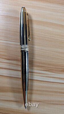 Montblanc Meisterstuck Solitaire Gold & Black Fountain Pen 35979