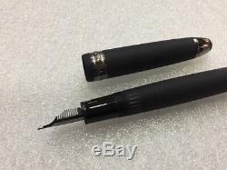 Montblanc Meisterstuck Ultra Black Legrand 146 Fountain Pen (m) Nib #114823 -new