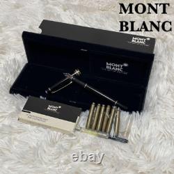 Montblanc Meisterstück fountain pen Black 14K With Box
