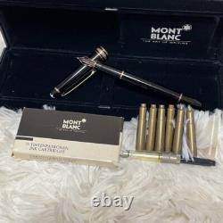 Montblanc Meisterstück fountain pen Black 14K With Box
