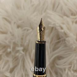 Montblanc Meisterstück fountain pen Black 14K With Box