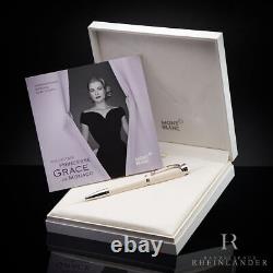 Montblanc Muses Line Princess Grace de Monaco Ivory Ballpoint Pen ID 111754 OVP