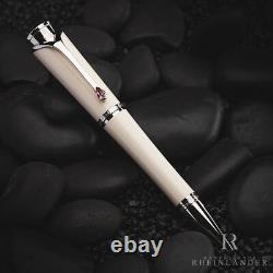 Montblanc Muses Line Princess Grace de Monaco Ivory Ballpoint Pen ID 111754 OVP