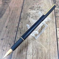 Montblanc Noblesse Black Fountain Pen Vintage Germany A258