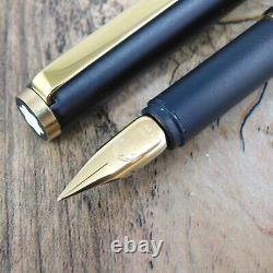 Montblanc Noblesse Black Fountain Pen Vintage Germany A258