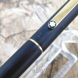 Montblanc Noblesse Black Fountain Pen Vintage Germany A258