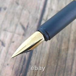 Montblanc Noblesse Black Fountain Pen Vintage Germany A258