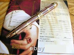 Montblanc Pope Julius II Pen # 715/888 18k Gold Mint