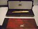 Montblanc Solitaire146v Vermeil Barley Legrand Fountain Pen Med Pt New In Box