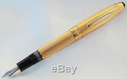 Montblanc Solitaire146V Vermeil Barley Legrand Fountain Pen Med Pt New In Box