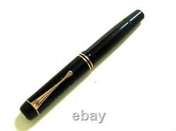 Montblanc Stöffhaaas 236 Piston Fountain Pen In Black Vintage