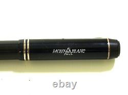 Montblanc Stöffhaaas 236 Piston Fountain Pen In Black Vintage