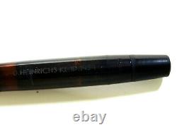 Montblanc Stöffhaaas 236 Piston Fountain Pen In Black Vintage