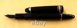 Montblanc Vintage Fountain Pen Black & Gold No Box