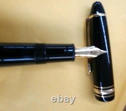 Montblanc Vintage Fountain Pen Black & Gold No Box