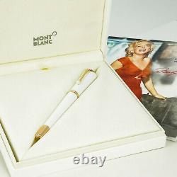 Montblanc Woman Marilyn Monroe Pearl Special Edition Fountain Pen White nib EF 1