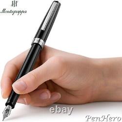 Montegrappa Armonia Black Fountain Pen Medium