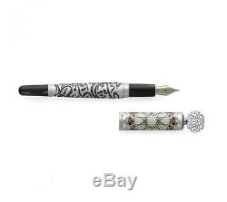 Montegrappa Calligraphy Limited Edition Fountain Pen. 925 Silver 164/328