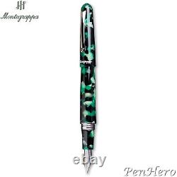 Montegrappa Elmo 01 Emerald Green Fountain Pen Fine