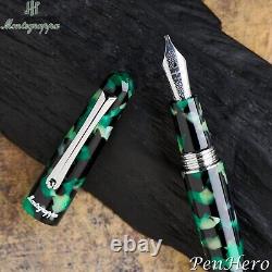 Montegrappa Elmo 01 Emerald Green Fountain Pen Fine