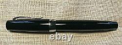 Montegrappa Elmo 02 Fountain Pen in Black Fine Point New in Box