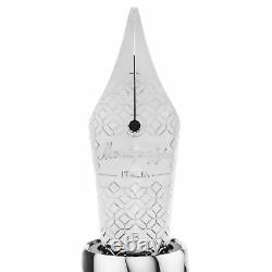 Montegrappa Fortuna Mosaico Resin Stainless Steel Fountain Pen ISFOB5IC (B)