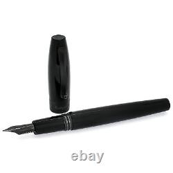 Montegrappa Fortuna Resin & Ruthenium Fountain Pen ISFOR3LC