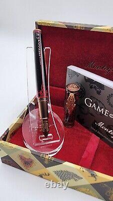 Montegrappa Game Of Thrones Fountain Pen Extra Fine Nib Targaryen Isgot1ty