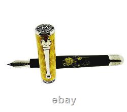 Montegrappa ISMXO2MM Monopoly Tycoon Fountain Pen Fine Nib