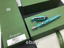 Montegrappa Mosaico City Series Turquoise Barcelona Spain Fountain Pen Med. $295