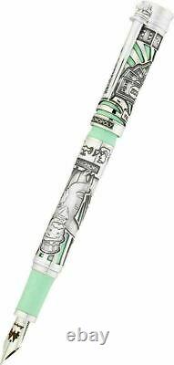 Montegrappa Mr. MONOPOLY'' Tycoon style Limited Edition 85 Fountain pens (925)