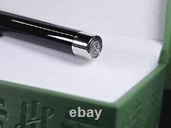 Montegrappa Parola Pitch Black Fountain Pen, Med Nib, NEW, 20% Off Retail