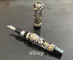 Montegrappa Pirates Fountain Pen LE of Only 399 Globally 18K Gold Medium NIB