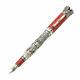 Montegrappa Queen A Night At The Opera Limited Edition Silver Fountain Pen (b)