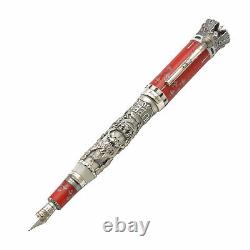 Montegrappa Queen A Night At The Opera Limited Edition Silver Fountain Pen (B)