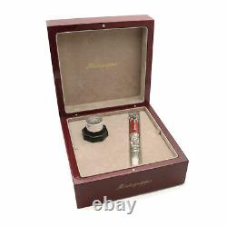 Montegrappa Queen A Night At The Opera Limited Edition Silver Fountain Pen (B)