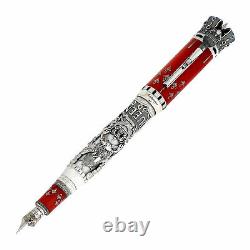 Montegrappa Queen, A Night At The Opera Ltd Ed Sterling Silver Fountain Pen