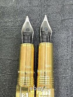 Montegrappa Romeo & Juliet 18K Solid Yellow Gold Fountain Pen Set #150 of 150